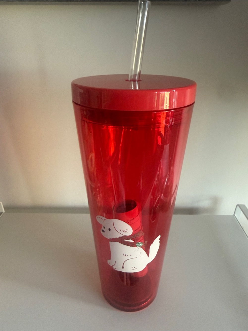 Brand new Starbucks holiday Christmas Red puppy collection (2025)